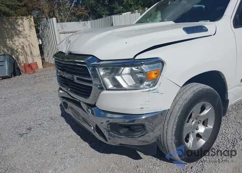 2020 Ram 1500 Big Horn 4X4 5'7 Box из США, поврежденный, VIN 1C6SRFFT3LN296651